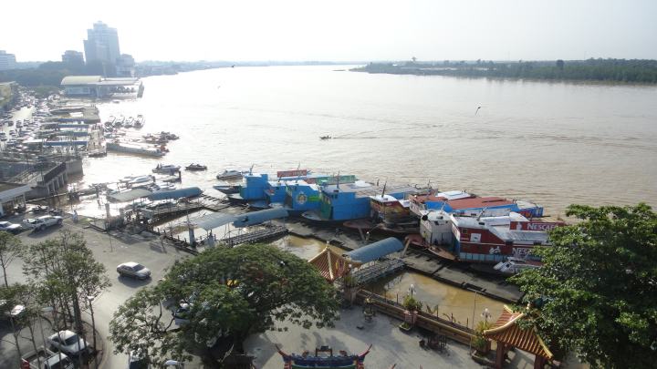 ④レジャン川(ラジャン川;Batang Rajang)|サラワク(クチン)|地域特集|鈴木商店のあゆみ|鈴木商店記念館